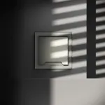 Розетка с заземлением и со шторкой без рамки с крышкой Voltum S70 VLS040305 от ImperiumLoft