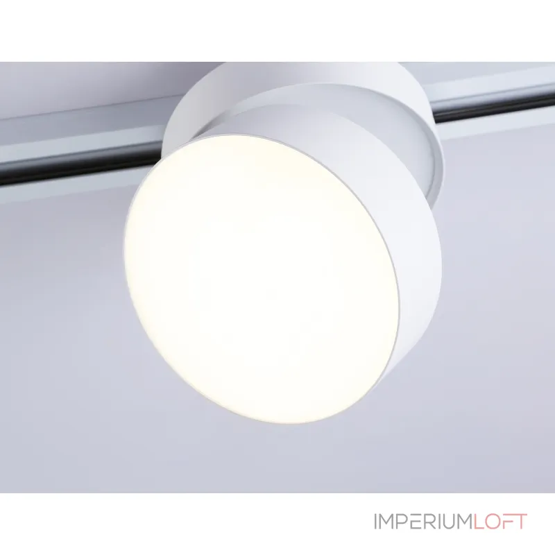 Светильник светодиодный трековый GL6872 WH белый LED 16W 3000K D115*90 от NovaLamp