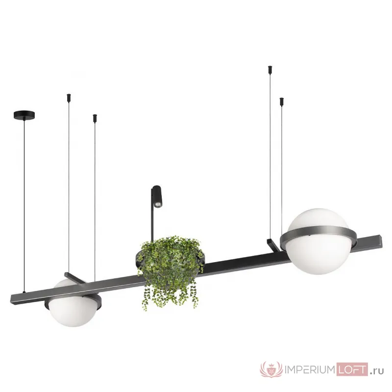 Подвесной светильник Loft it Jardin 10121/D Dark grey от ImperiumLoft
