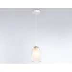 Подвесной светильник TR3534 WH/CL/FR белый/прозрачный/белый матовый E27 max 40W D120*800 от NovaLamp