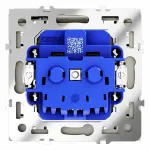 Розетка с заземлением и со шторкой без рамки с крышкой Voltum S70 VLS040305 от ImperiumLoft