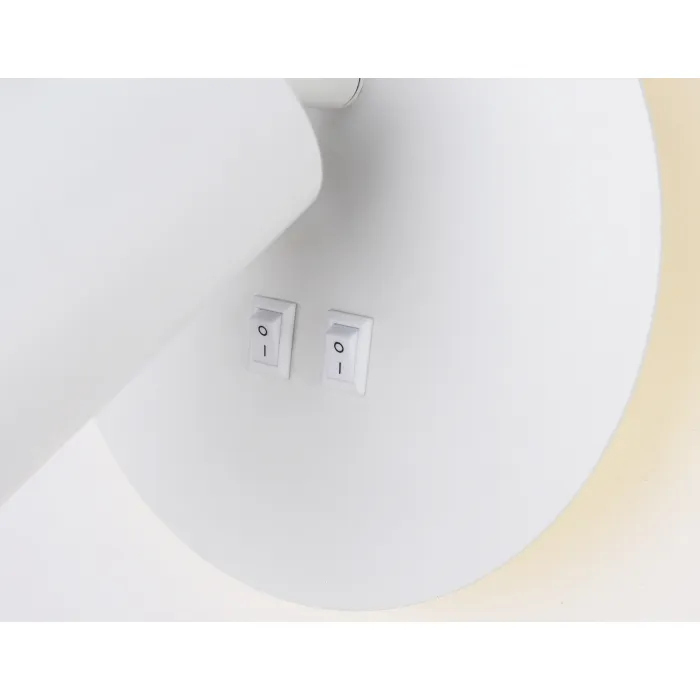 Светильник светодиодный настенный с выключателем FW2462 WH белый LED 4200K 7W D145*150 от NovaLamp