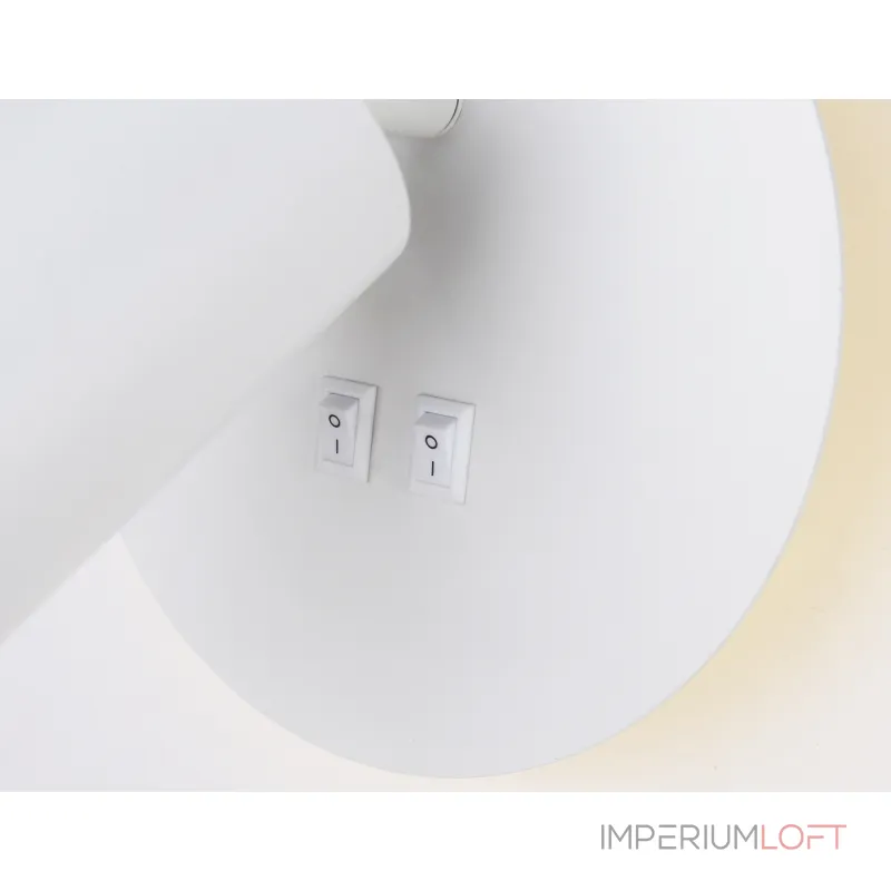 Светильник светодиодный настенный с выключателем FW2462 WH белый LED 4200K 7W D145*150 от NovaLamp