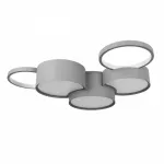 Потолочная люстра Loft it Pin 10317/5 Grey от ImperiumLoft