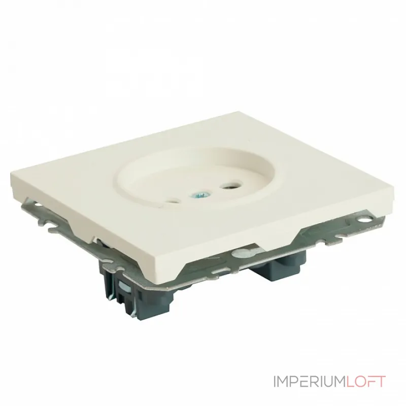 Розетка без заземления и со шторкой без рамки Stekker RST16-5109-01 49876 Розетка без заземления и со шторкой без рамки Stekker RST16-5109-01 49876