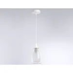 Подвесной светильник TR3534 WH/CL/FR белый/прозрачный/белый матовый E27 max 40W D120*800 от NovaLamp