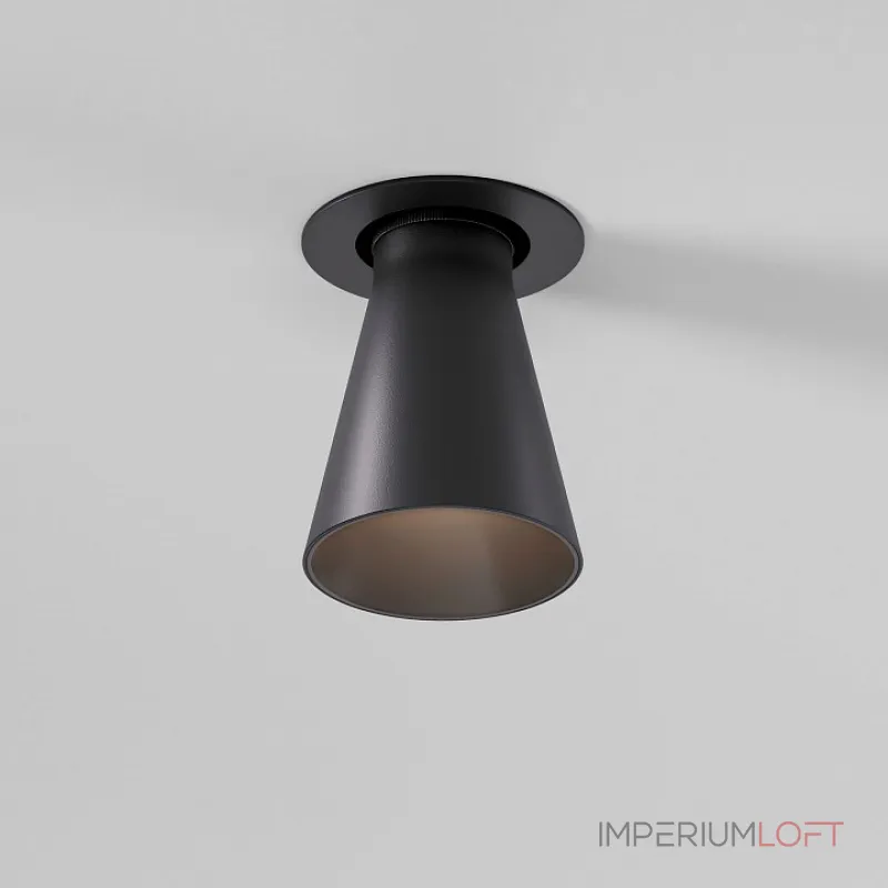 Встраиваемый светильник Elektrostandard Bell 25097/LED 8W 3000K черный