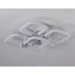 Светильник светодиодный потолочный FA3861/4+1 WH белый 70W 3000K-6400K+RGB 400*400*115 (ПДУ РАДИО 2.4G) от NovaLamp
