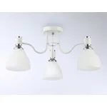 Светильник потолочный TR303302/3 WH/CH/FR белый/хром/белый матовый E27*3 max 60W D600*270 от NovaLamp