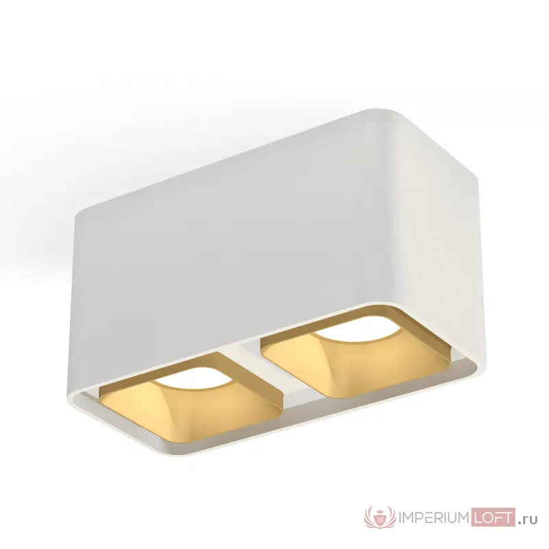 Комплект накладного светильника XS7850004 SWH/SGD белый песок/золото песок MR16 GU5.3 (C7850, N7704) от NovaLamp