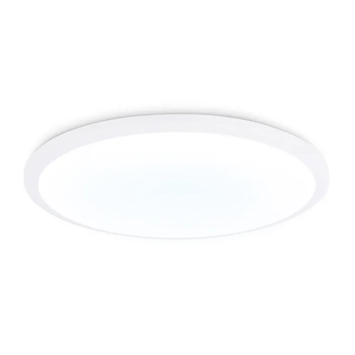 Потолочный светодиодный светильник FZ1232 WH белый IP44 48W 6400К D450*55 (Без ПДУ) от NovaLamp