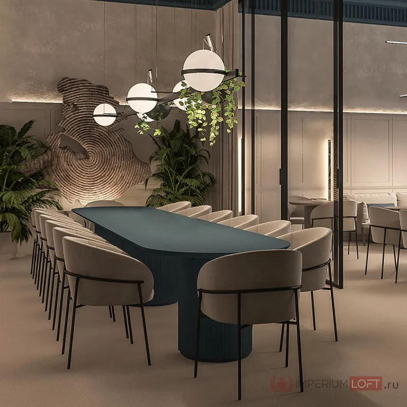 Подвесной светильник Loft it Jardin 10121/D Dark grey от ImperiumLoft