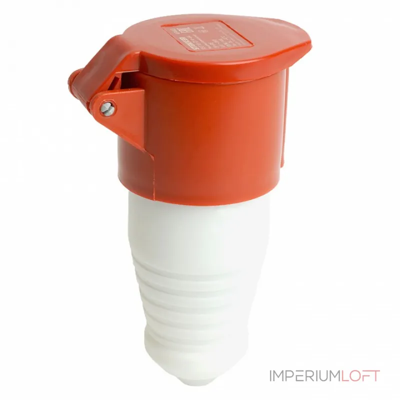 Розетка переносная разборная 3P+PE с крышкой Stekker ST 49440 от ImperiumLoft