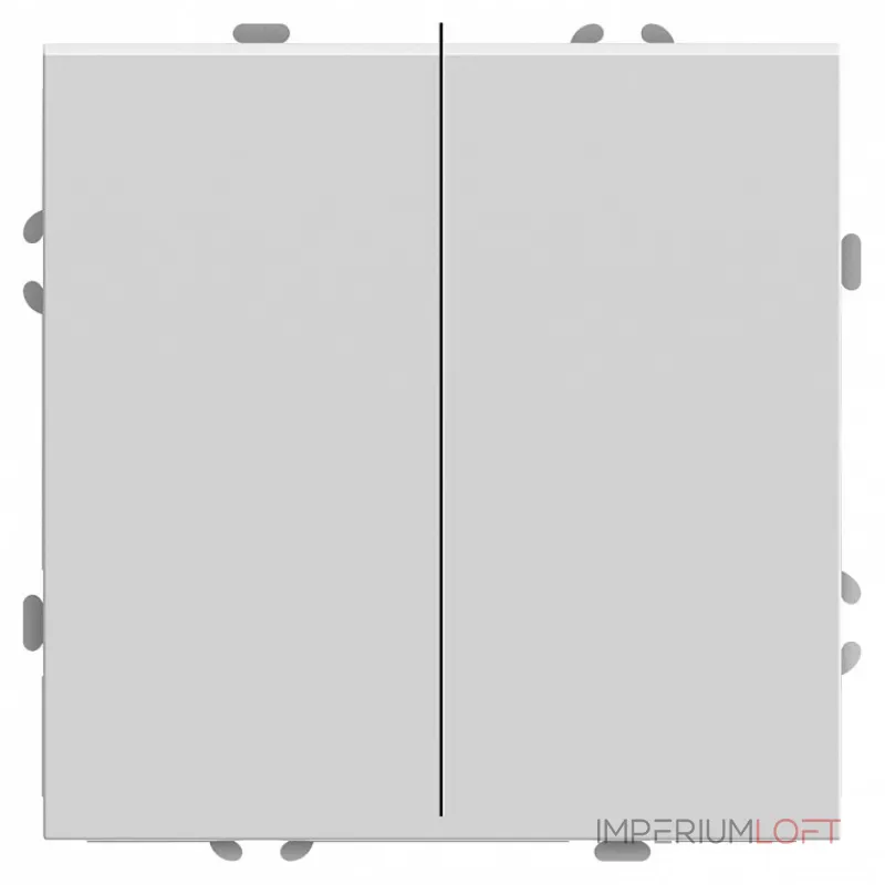 Выключатель двухклавишный без рамки Stekker RSW10-5107-01 49869 Выключатель двухклавишный без рамки Stekker RSW10-5107-01 49869