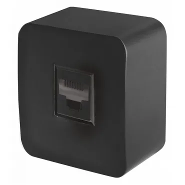 Розетка Ethernet RJ-45 Stekker София 49312