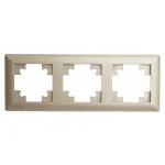 Рамка на 3 поста Stekker PFR00-7003-02 39804
