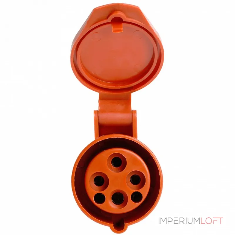 Розетка переносная разборная 3P+PE с крышкой Stekker ST 49440 от ImperiumLoft