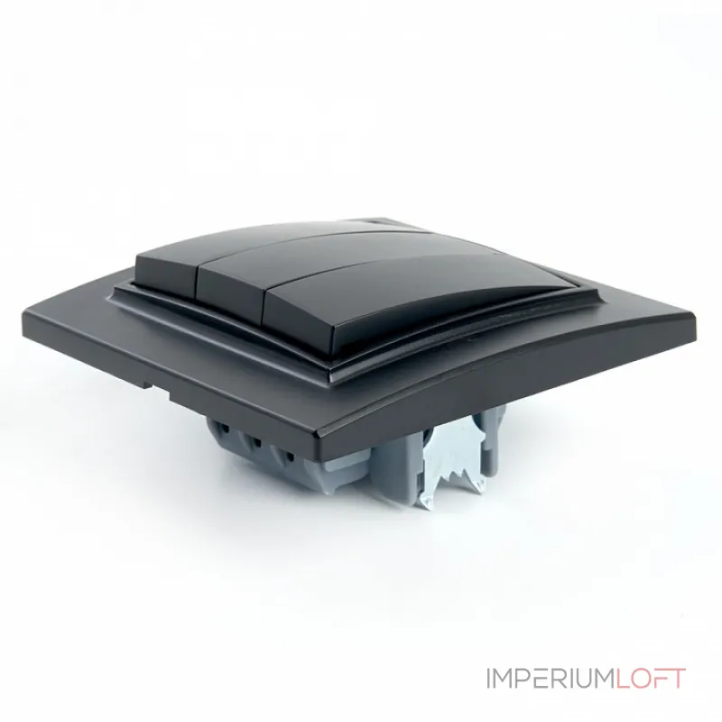 Выключатель трехклавишный Stekker Эрна 39924 от ImperiumLoft Выключатель трехклавишный Stekker Эрна 39924 от ImperiumLoft