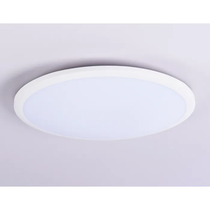 Потолочный светодиодный светильник FZ1232 WH белый IP44 48W 6400К D450*55 (Без ПДУ) от NovaLamp