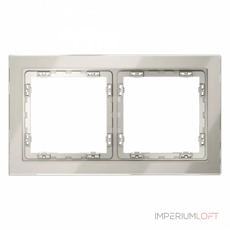 Рамка на 2 поста Voltum S70 VLS110203 от ImperiumLoft