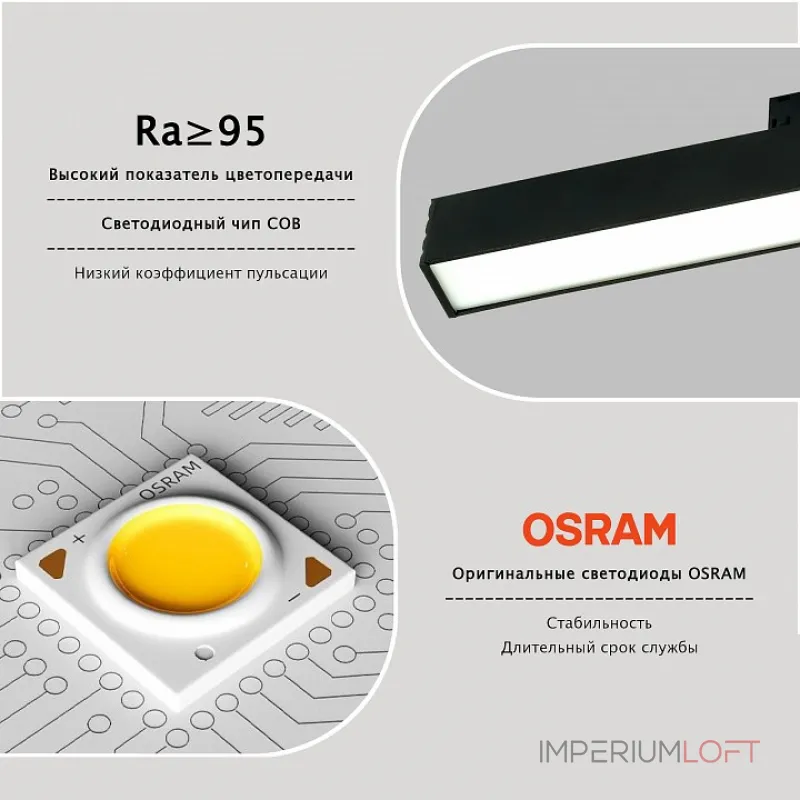 Встраиваемый светильник LIGHTERA Startrek 48 LE167TRL-20B от ImperiumLoft