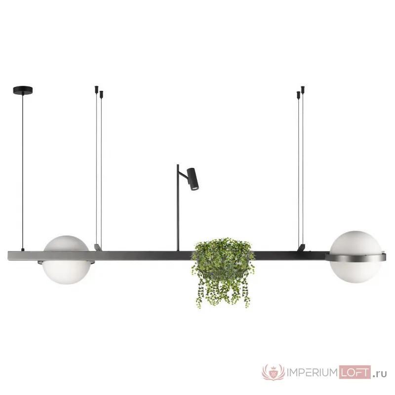 Подвесной светильник Loft it Jardin 10121/D Dark grey от ImperiumLoft