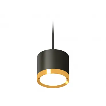 Комплект подвесного светильника GX53 XP8111012 SBK/PYG черный песок/золото желтое полированное GX53 (A2333, C8111, N8124)