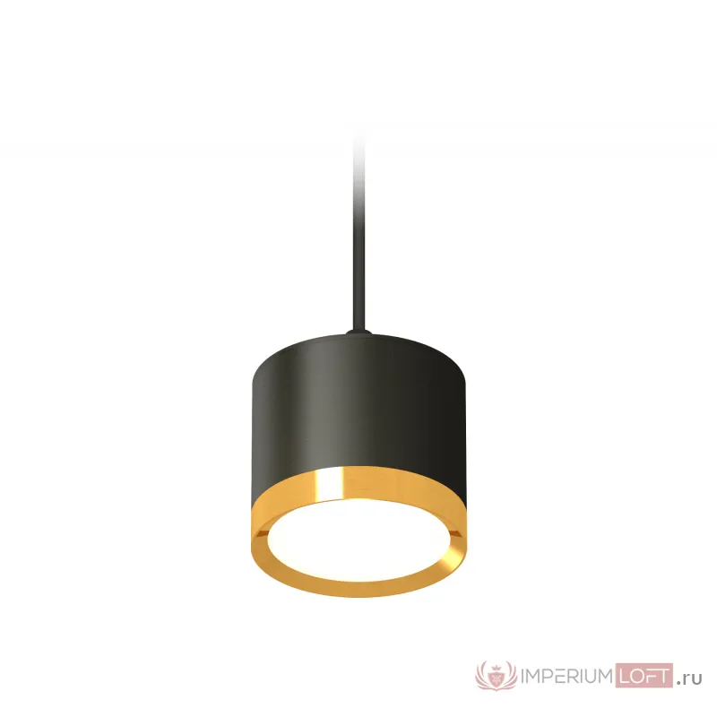 Комплект подвесного светильника GX53 XP8111012 SBK/PYG черный песок/золото желтое полированное GX53 (A2333, C8111, N8124) от NovaLamp