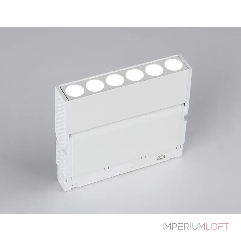 Светильник светодиодный поворотный для шинопровода Magnetic GL4038 WH белый IP20 6W 4200K 48V 24° 115*22*105 от NovaLamp