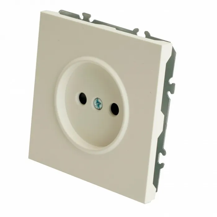 Розетка без заземления и со шторкой без рамки Stekker RST16-5109-01 49876 от ImperiumLoft