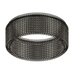 Насадка передняя для корпуса светильника N8484 BK тонированный D85*H35mm Out30mm GX53 от NovaLamp