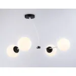 Подвесной светильник TR2542/4 WH/BK белый/черный E27/4 max 60W 700*450*450 от NovaLamp
