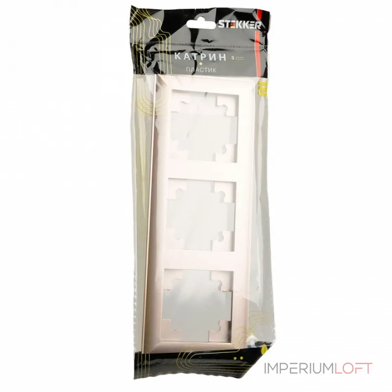 Рамка на 3 поста Stekker PFR00-7003-02 39804 от ImperiumLoft