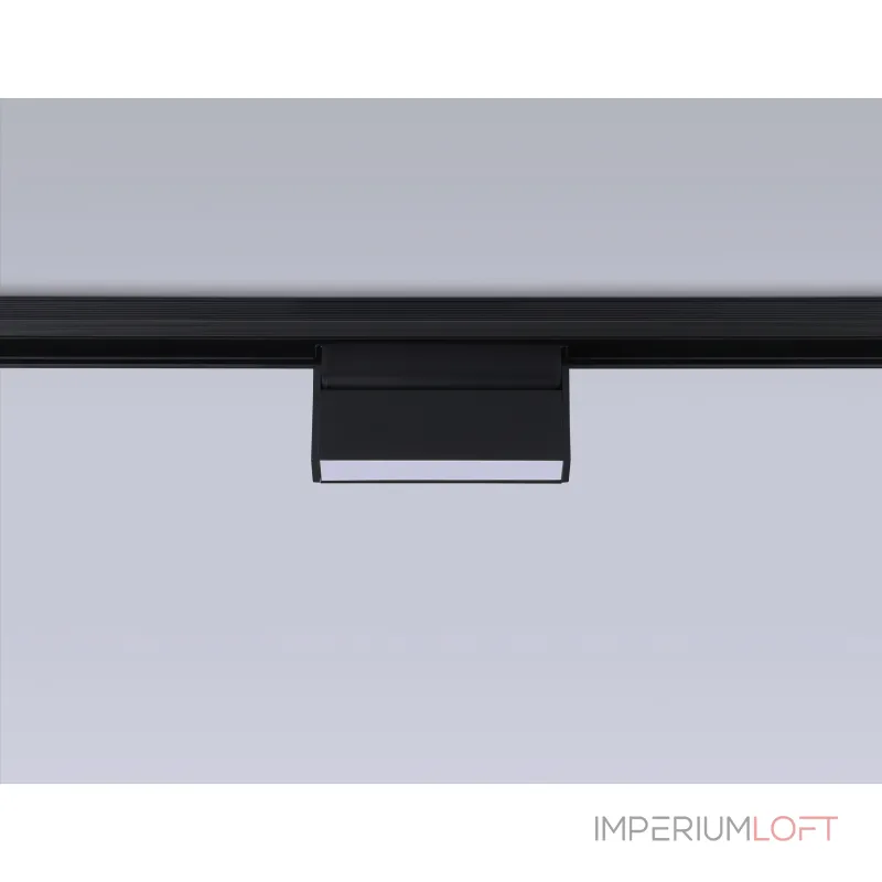 Светильник светодиодный трековый для шинопровода Magnetic GL4059 BK черный IP20 6W 4200K 48V 115*22*105 от NovaLamp