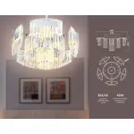 Потолочная люстра TR5092/10 CH/CL хром/прозрачный E14/10 max 40W D680*320 от NovaLamp Потолочная люстра TR5092/10 CH/CL хром/прозрачный E14/10 max 40W D680*320 от NovaLamp