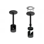 Крепеж накладной Techno Ring A9222 BK черный D20*100mm от NovaLamp
