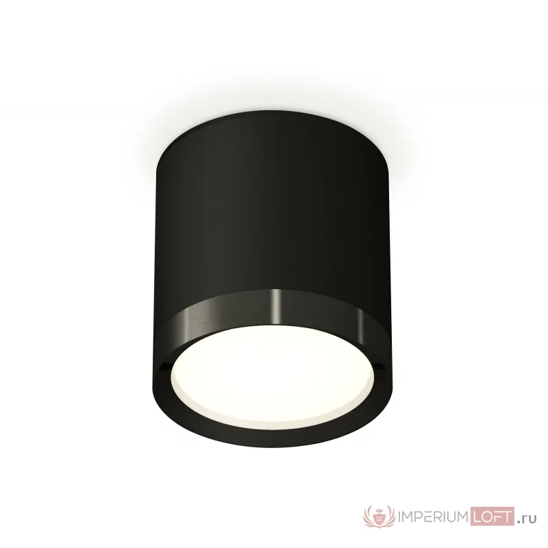 Комплект накладного светильника XS8142002 SBK/PBK черный песок/черный полированный GX53 (C8142, N8113) от NovaLamp