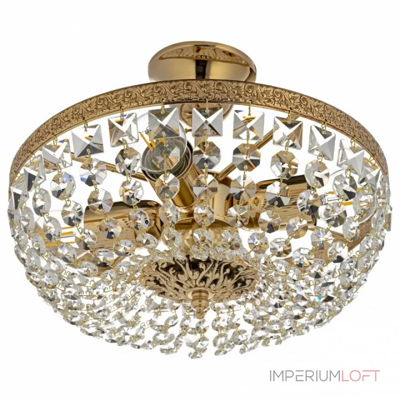 Люстра на штанге Arti Lampadari Favola Gold Favola E 1.3.30.101 G от ImperiumLoft