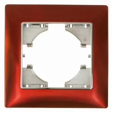 Рамка на 1 пост Gusi Electric BRAVO С1010-039