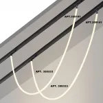 Светильник трековый для низковольтного шинопровода FLUM IP20 LED 14W 4000K 48V 1360Лм RAMO 359333 KONST NT24 000 Черный