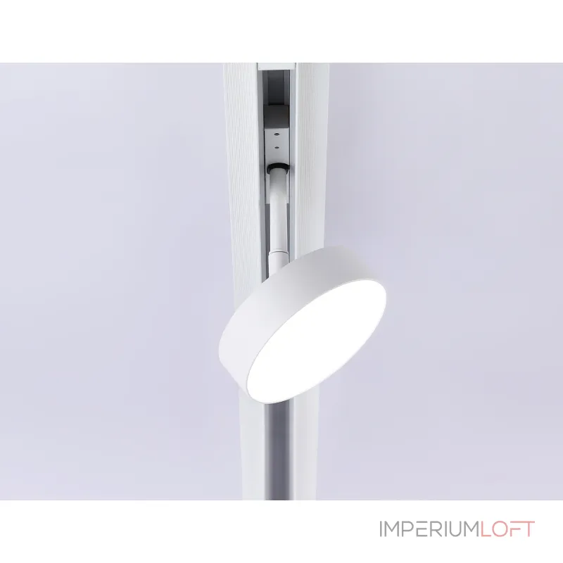 Светильник светодиодный трековый для шинопровода Magnetic GL3854 WH белый IP20 18W 4200K 48V D115*30 от NovaLamp Светильник светодиодный трековый для шинопровода Magnetic GL3854 WH белый IP20 18W 4200K 48V D115*30 от NovaLamp