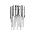 Настенный светильник с хрусталем TR5288/2 CH/CL хром/прозрачный E14/2 max 40W 370*220*110 от NovaLamp