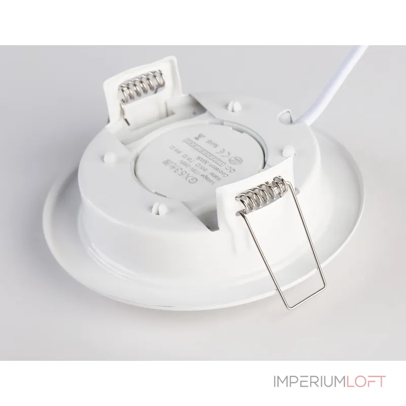 Светильник встраиваемый G10101 WH белый GX53 max 12W D106*38 (10шт) от NovaLamp