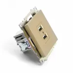 Розетка USB без рамки Stekker Катрин 49229