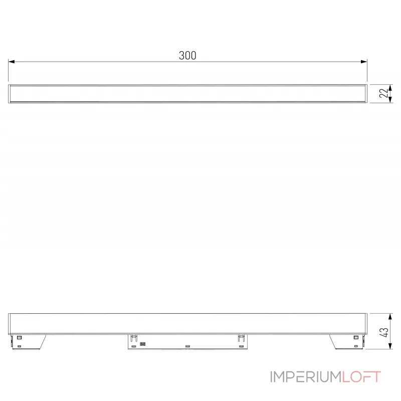 Встраиваемый светильник Elektrostandard Slim Magnetic a067372