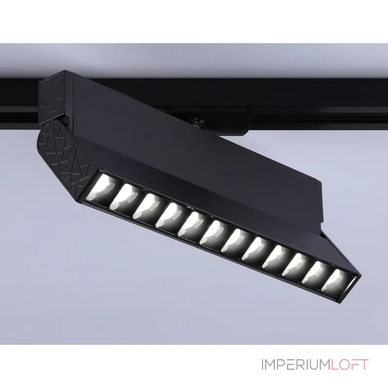 Светильник светодиодный трековый GL6817 BK черный LED 12W 3000K 24° 230*22*87 от NovaLamp