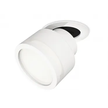 Комплект встраиваемого поворотного светильника с акрилом XM8101522 SWH/FR белый песок/белый матовый GX53 (A2241, A2105, C8101, N8412)