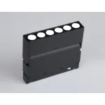 Светильник светодиодный поворотный для шинопровода Magnetic GL4040 BK черный IP20 6W 4200K 48V 24° 115*22*105 от NovaLamp