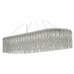 Подвесная люстра Arti Lampadari Ovindoli Nickel Ovindoli L 1.5.120x40.100 N от ImperiumLoft