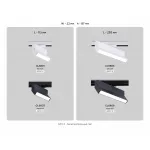 Светильник светодиодный трековый GL6803 BK черный LED 6W 4200K 115*22*87 от NovaLamp